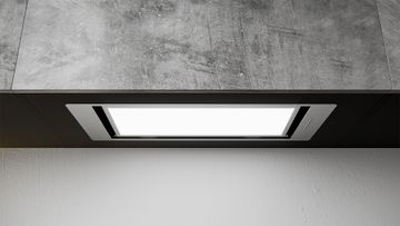 undermount rangehood with led panel by Sirius spa