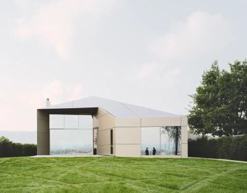 Glass Swing Doors - Pivot Door System by Sky-Frame