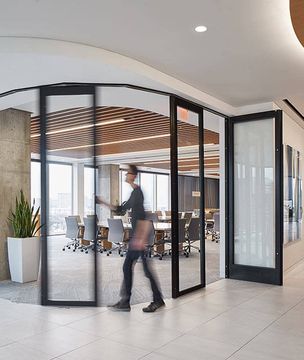 Solarlux glazed partitions by Solarlux