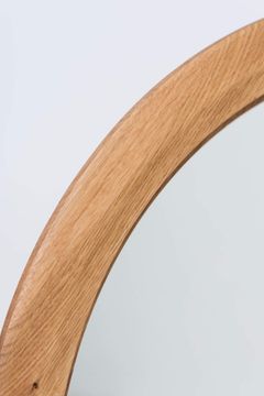 Lustro DYSK1 dębowe – Swallow's Tail Furniture by ST FURNITURE
