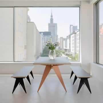 STÓŁ ST CALIPERS KONFERENCYJNY SZARY – Swallow's Tail Furniture by ST FURNITURE