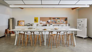Enea Café Wood Stools by Steelcase - view 7