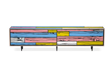 Wrongwoods Long Low Cabinet by Steelcase - view 2