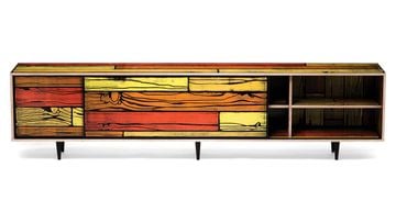 Wrongwoods Long Low Cabinet by Steelcase - view 8