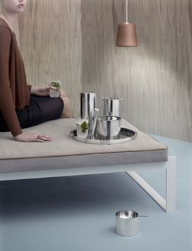 Arne Jacobsen revolving ashtray H 8 cm by Stelton - view 2