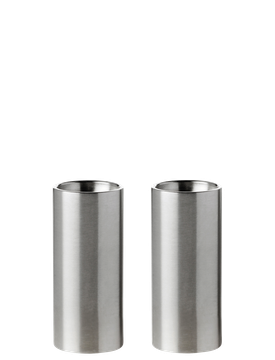 Arne Jacobsen salt & pepper set by Stelton