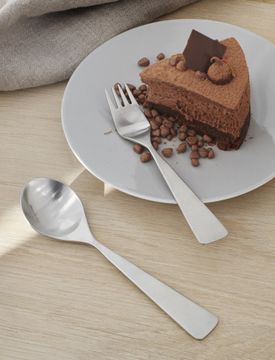 Maya dessert fork by Stelton - view 3
