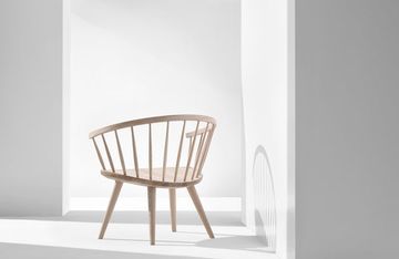 Arka Lounge chair | Oak by Stolab - view 4