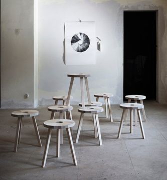 Lilla Snåland Stool | Birch by Stolab - view 2