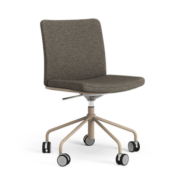 Stella conference chair, without armrests, adjustable height by Swedese