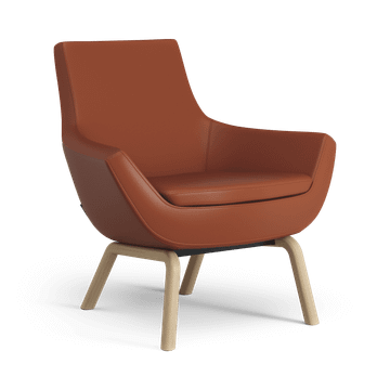 Happy easy chair low back by Swedese - view 5