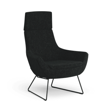 Happy easy chair high back by Swedese - view 3