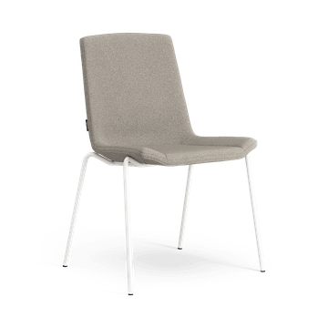 Happy stackable upholstered chair by Swedese - view 5