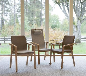 Mino easy chair high back by Swedese - view 3