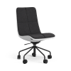 Kite conference chair upholstered seat and back by Swedese - view 4