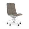 Kite conference chair upholstered seat and back by Swedese - view 3