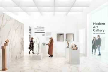 Calacatta Gold museo by Tagina
