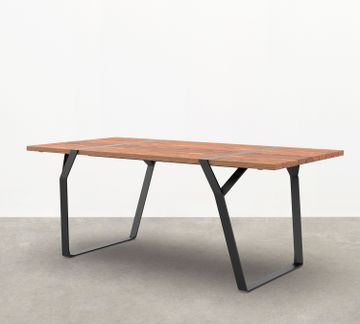 Flint Table | Sleek Outdoor Dining Table | Made by Tait. by Tait