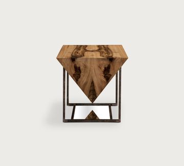 Taracea Furniture Braga Square Lamp Table by Taracea