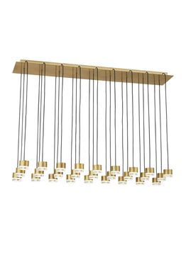 Gable 27 Light Chandelier Details by Tech Lighting