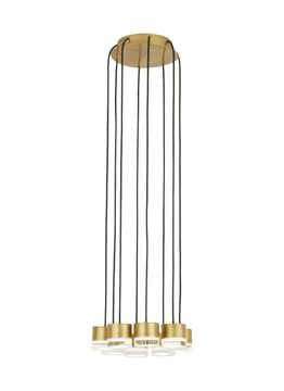 Gable 8 Light Chandelier Details by Tech Lighting