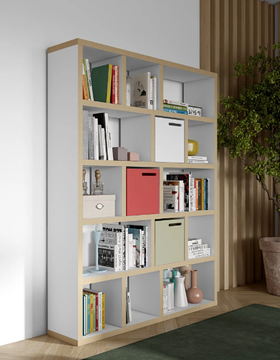BERLIN - Open sectional shelving unit by Temahome - view 3