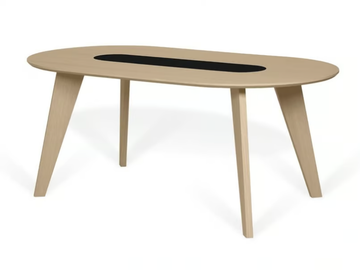 LAGO - Oval MDF table by Temahome - view 3