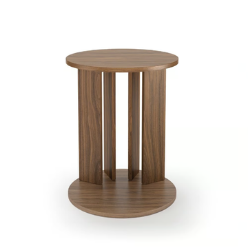NORA - Wooden high side table by Temahome - view 3