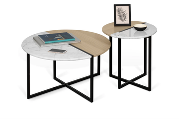 SONATA - Round coffee table for living room by Temahome - view 3