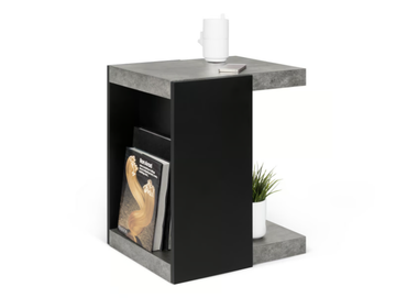 KLAUS - Coffee table with integrated magazine rack by Temahome - view 2
