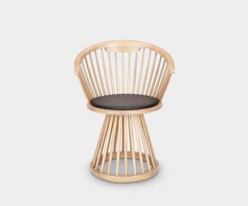Fan Dining Chair Natural by Tom Dixon