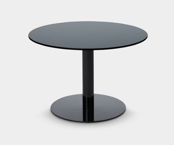 Flash Table Circle Black by Tom Dixon