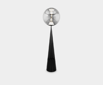 Globe Fat Floor Silver LED by Tom Dixon