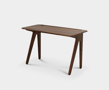 Slab Individual Desk Small Fumed Oak by Tom Dixon