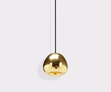 Void LED Mini Pendant Brass by Tom Dixon