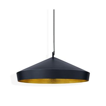 Beat LED Flat Pendant Black by Tom Dixon - view 6