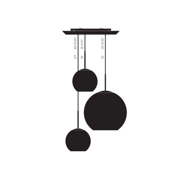 Copper LED Trio Round Pendant System by Tom Dixon - view 6