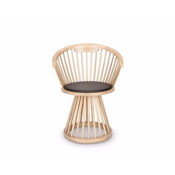 Fan Dining Chair Natural by Tom Dixon - view 2