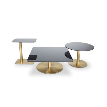 Flash Table Circle Brass by Tom Dixon - view 5