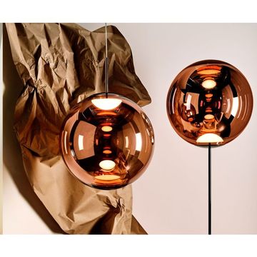 Globe Cone Floor LED Copper by Tom Dixon - view 4