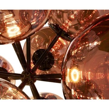 Globe Burst Chandelier Copper by Tom Dixon - view 6