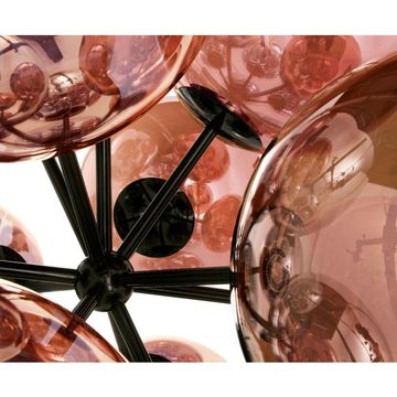 Globe Burst Chandelier Copper by Tom Dixon - view 7