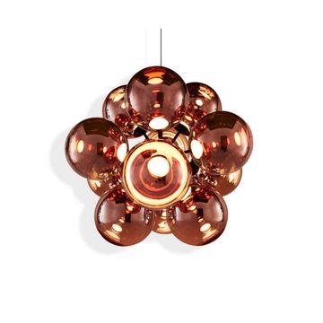 Globe Burst Chandelier Copper by Tom Dixon - view 4