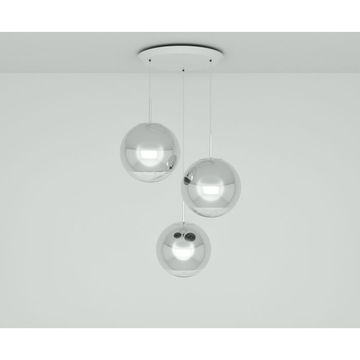 Mirror Ball LED 40cm Round Pendant System by Tom Dixon - view 2