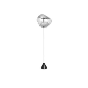 Melt Cone Slim Floor Silver LED by Tom Dixon - view 3