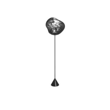 Melt Cone Slim Floor Silver LED by Tom Dixon - view 2
