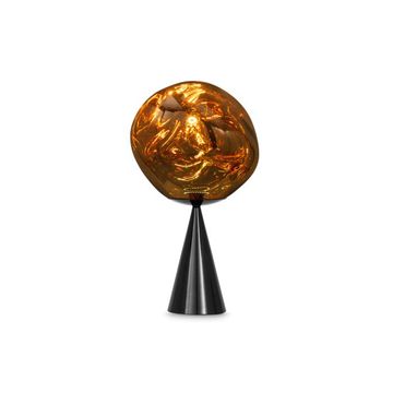 Melt Cone Fat Table Gold LED by Tom Dixon - view 3