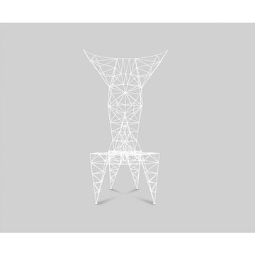 Pylon Chair White by Tom Dixon - view 3