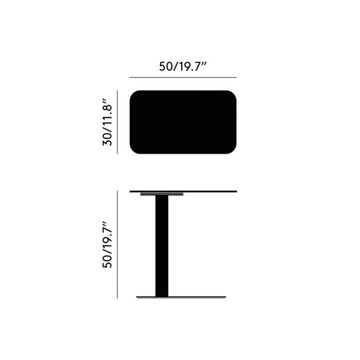 Stone Table Rectangle by Tom Dixon - view 3