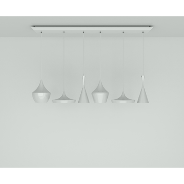 Beat LED Range Linear Pendant System by Tom Dixon - view 5